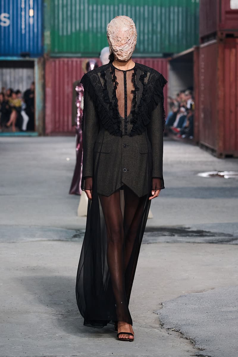 Maison Margiela FW26 Shanghai Fashion Week Collection Glenn Martens Maison Margiela FW26 Brings a Parisian Flea Market to a Shanghai Shipyard Artisanal ready to wear