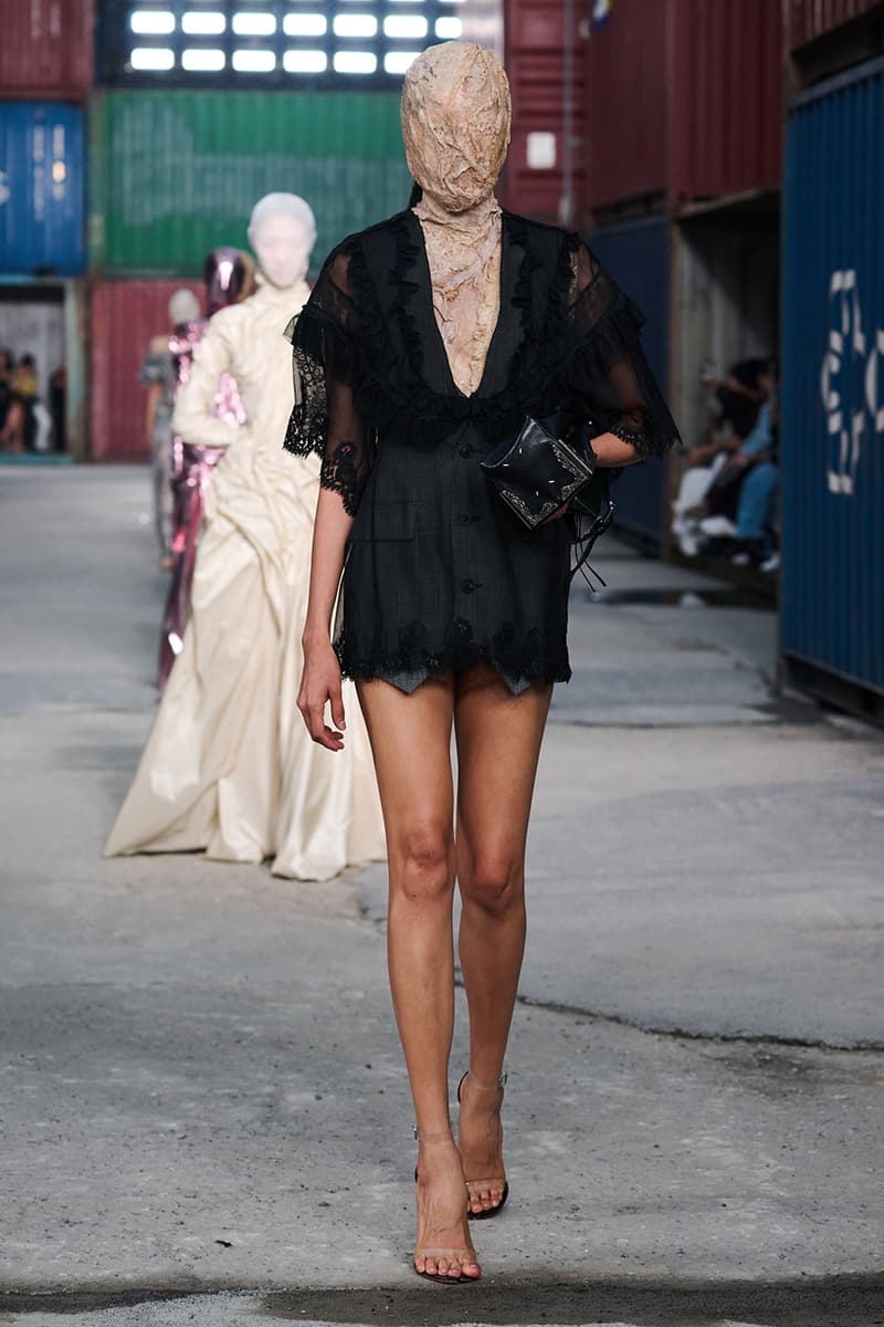 Maison Margiela FW26 Shanghai Fashion Week Collection Glenn Martens Maison Margiela FW26 Brings a Parisian Flea Market to a Shanghai Shipyard Artisanal ready to wear