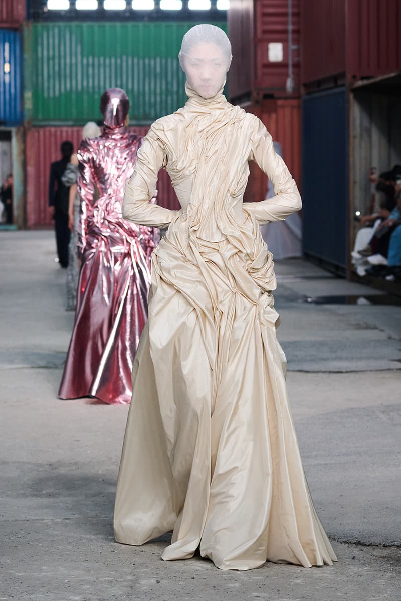Maison Margiela FW26 Shanghai Fashion Week Collection Glenn Martens Maison Margiela FW26 Brings a Parisian Flea Market to a Shanghai Shipyard Artisanal ready to wear