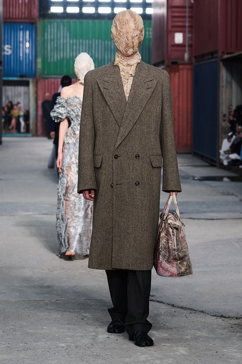 Maison Margiela FW26 Shanghai Fashion Week Collection Glenn Martens Maison Margiela FW26 Brings a Parisian Flea Market to a Shanghai Shipyard Artisanal ready to wear
