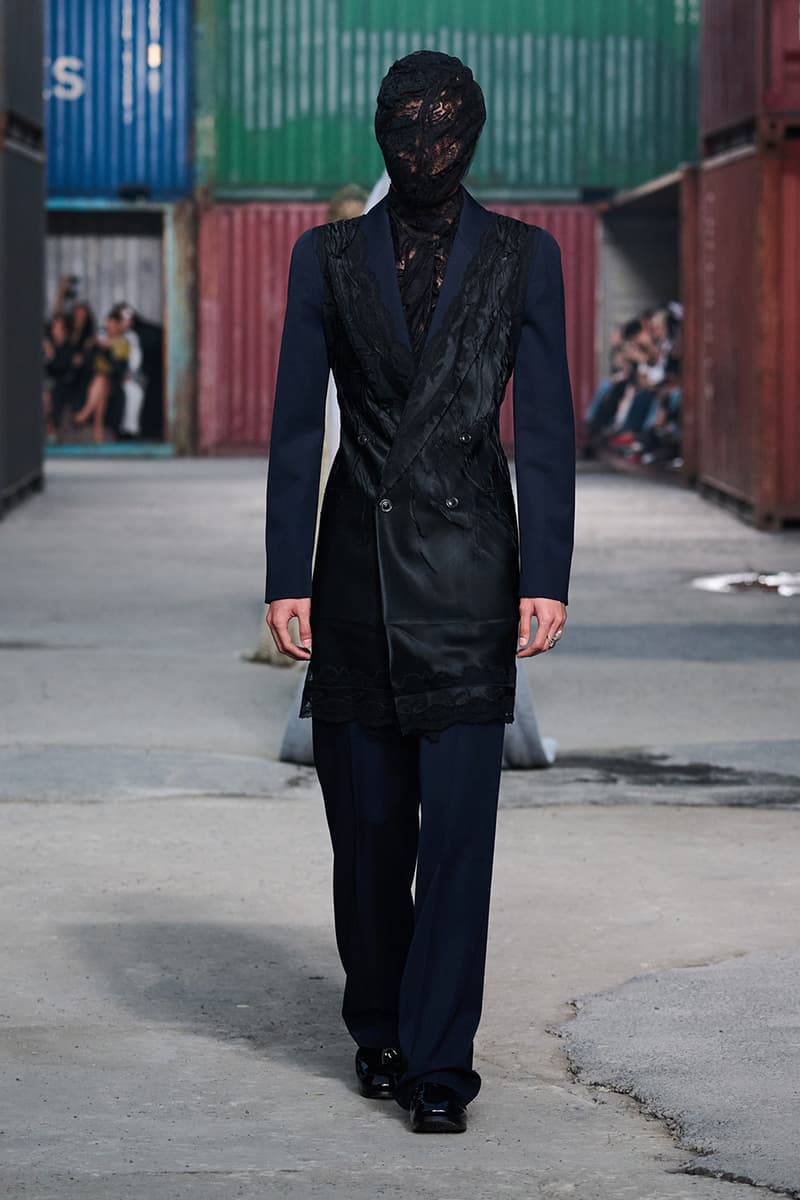 Maison Margiela FW26 Shanghai Fashion Week Collection Glenn Martens Maison Margiela FW26 Brings a Parisian Flea Market to a Shanghai Shipyard Artisanal ready to wear