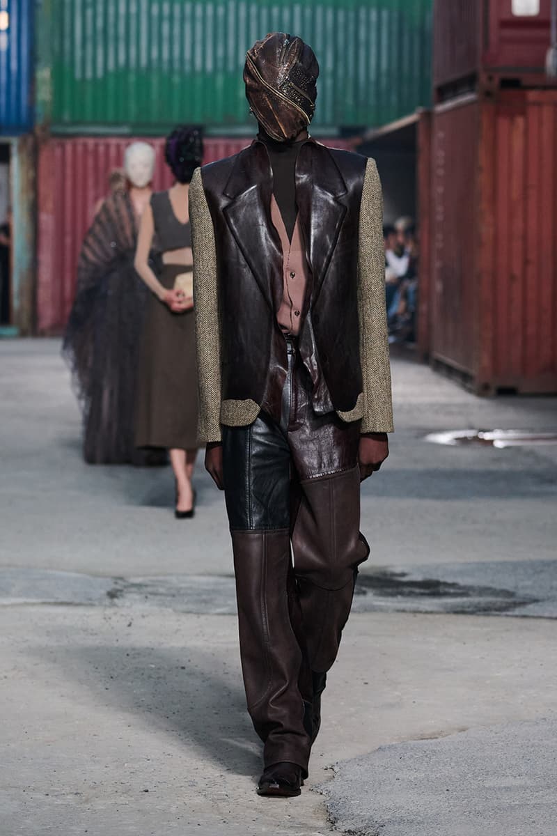 Maison Margiela FW26 Shanghai Fashion Week Collection Glenn Martens Maison Margiela FW26 Brings a Parisian Flea Market to a Shanghai Shipyard Artisanal ready to wear