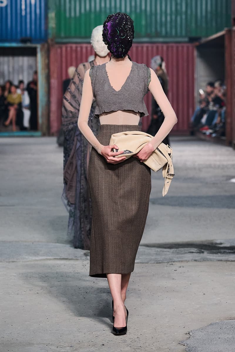 Maison Margiela FW26 Shanghai Fashion Week Collection Glenn Martens Maison Margiela FW26 Brings a Parisian Flea Market to a Shanghai Shipyard Artisanal ready to wear