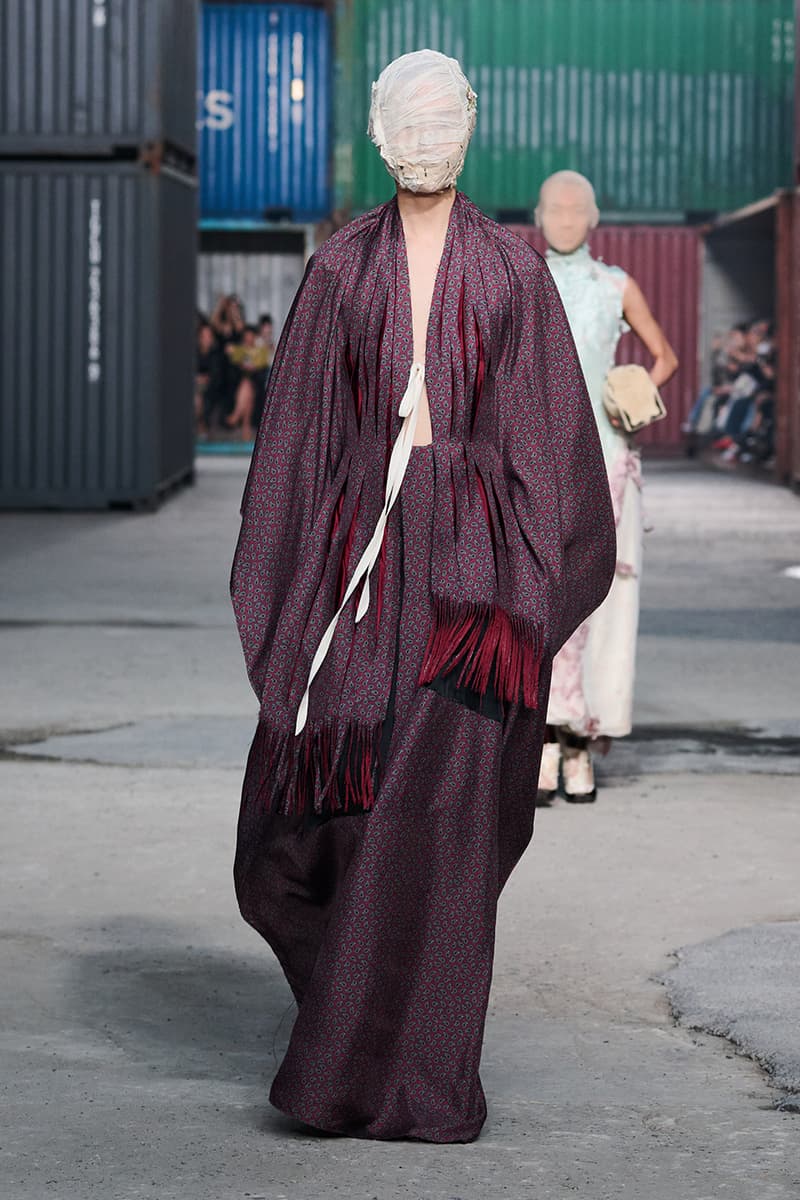 Maison Margiela FW26 Shanghai Fashion Week Collection Glenn Martens Maison Margiela FW26 Brings a Parisian Flea Market to a Shanghai Shipyard Artisanal ready to wear