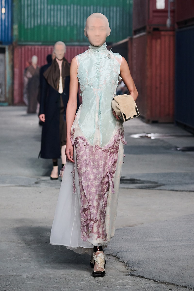 Maison Margiela FW26 Shanghai Fashion Week Collection Glenn Martens Maison Margiela FW26 Brings a Parisian Flea Market to a Shanghai Shipyard Artisanal ready to wear
