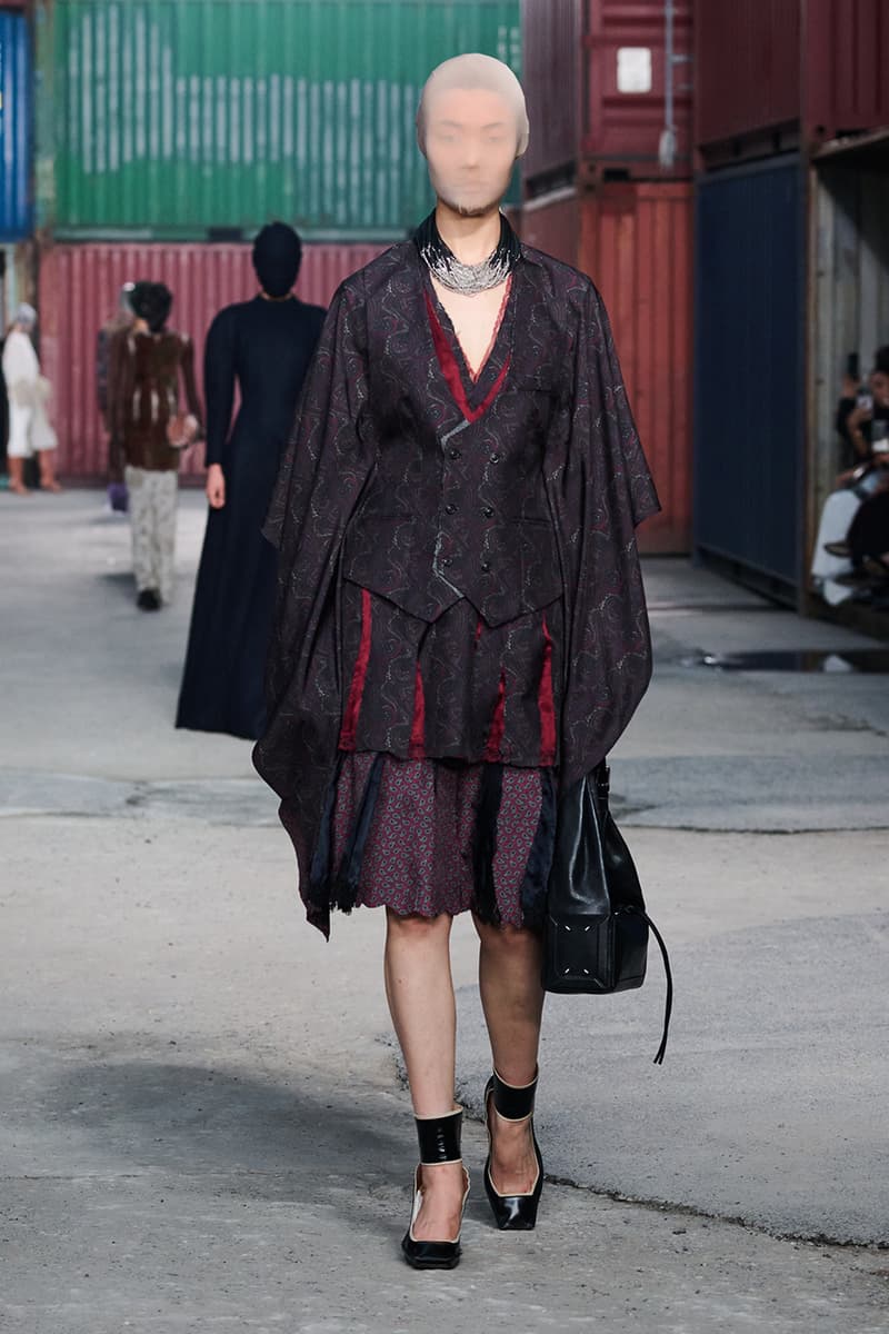 Maison Margiela FW26 Shanghai Fashion Week Collection Glenn Martens Maison Margiela FW26 Brings a Parisian Flea Market to a Shanghai Shipyard Artisanal ready to wear