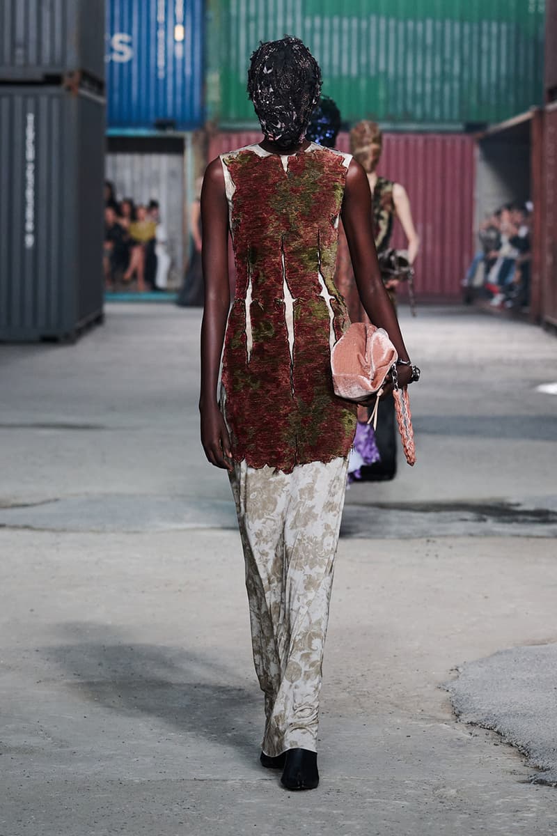 Maison Margiela FW26 Shanghai Fashion Week Collection Glenn Martens Maison Margiela FW26 Brings a Parisian Flea Market to a Shanghai Shipyard Artisanal ready to wear