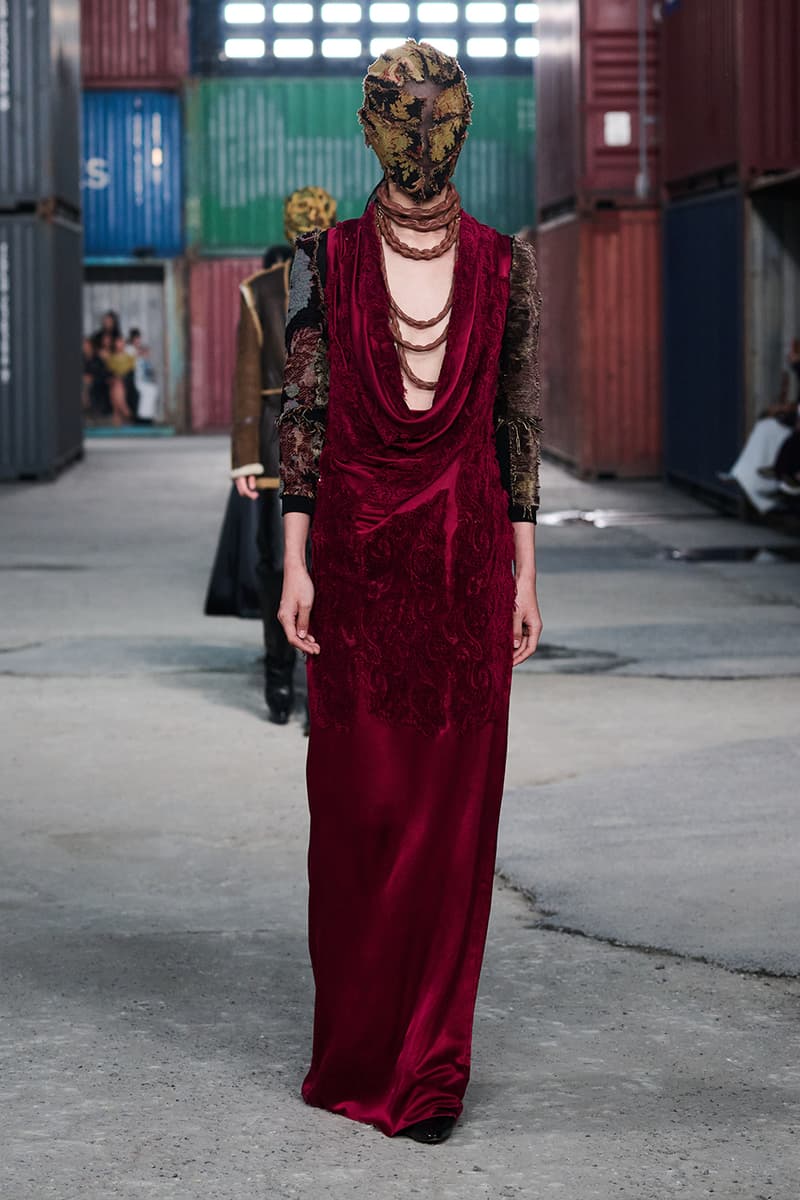 Maison Margiela FW26 Shanghai Fashion Week Collection Glenn Martens Maison Margiela FW26 Brings a Parisian Flea Market to a Shanghai Shipyard Artisanal ready to wear