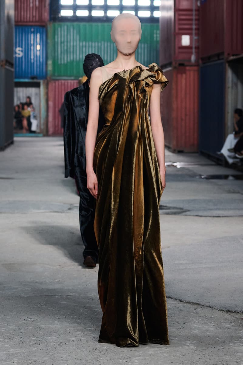 Maison Margiela FW26 Shanghai Fashion Week Collection Glenn Martens Maison Margiela FW26 Brings a Parisian Flea Market to a Shanghai Shipyard Artisanal ready to wear