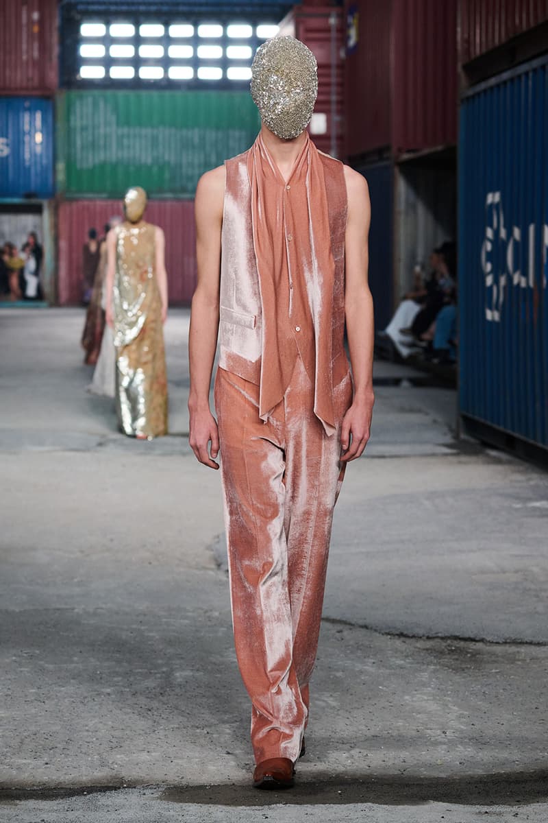 Maison Margiela FW26 Shanghai Fashion Week Collection Glenn Martens Maison Margiela FW26 Brings a Parisian Flea Market to a Shanghai Shipyard Artisanal ready to wear
