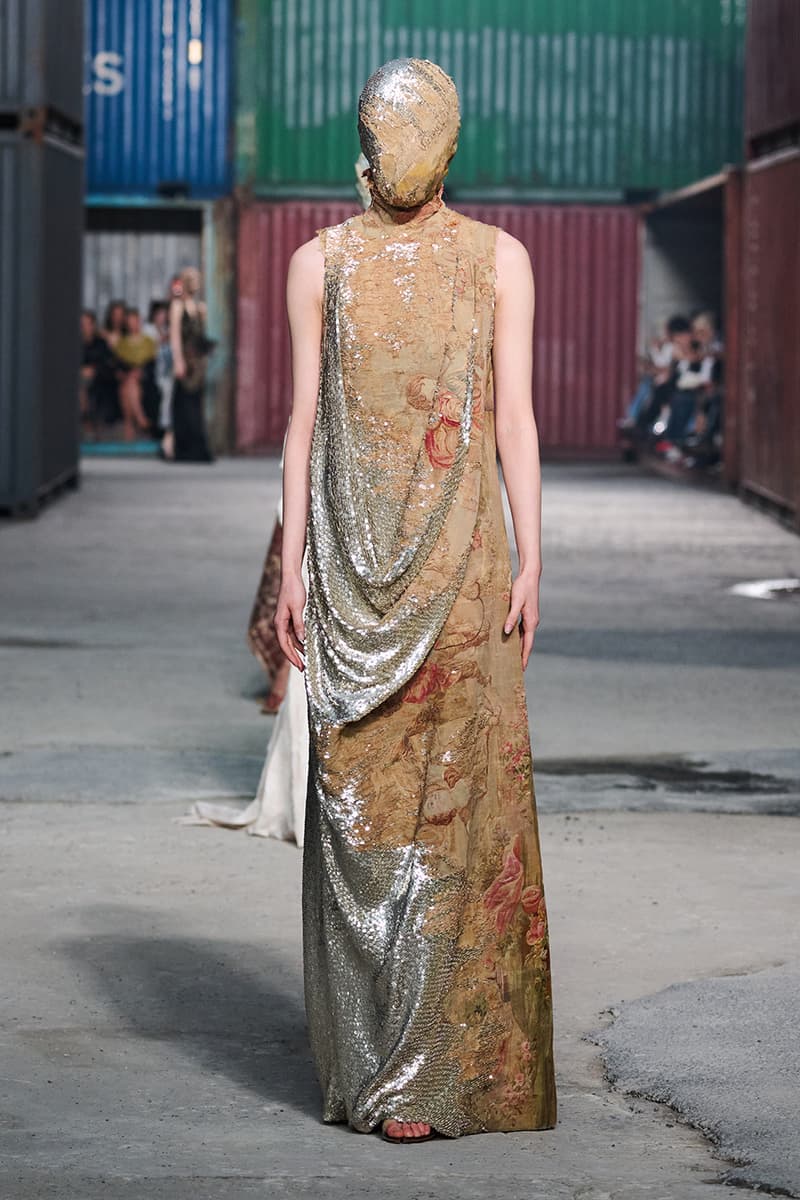Maison Margiela FW26 Shanghai Fashion Week Collection Glenn Martens Maison Margiela FW26 Brings a Parisian Flea Market to a Shanghai Shipyard Artisanal ready to wear
