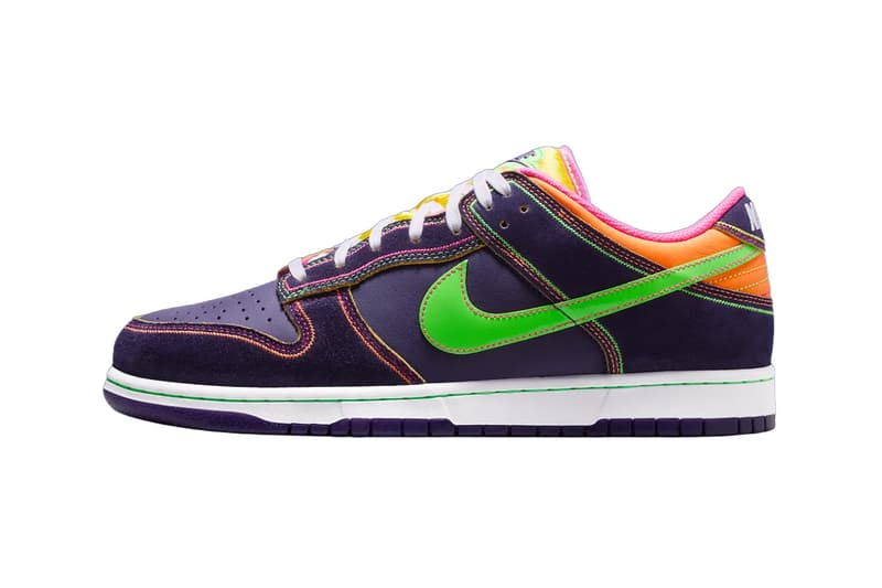 Nike Dunk Low Dynasty Purple/Garden Purple-Netherlands Orange IR1526-500 Official Images