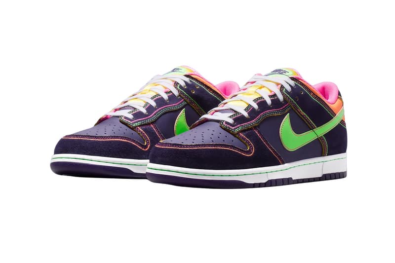 Nike Dunk Low Dynasty Purple/Garden Purple-Netherlands Orange IR1526-500 Official Images