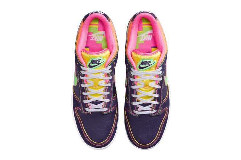 Nike Dunk Low Dynasty Purple/Garden Purple-Netherlands Orange IR1526-500 Official Images