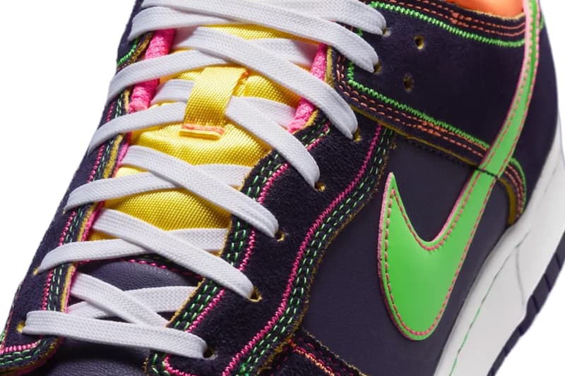 Nike Dunk Low Dynasty Purple/Garden Purple-Netherlands Orange IR1526-500 Official Images