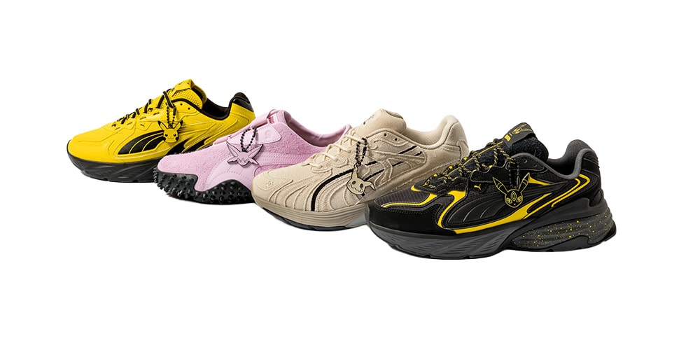 Take an Official Look at the PUMA x Pokémon Collaboration