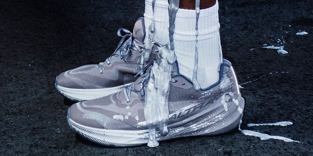 PLEASURES x Altra Launch the Experience Flow 3 “Satellite” Running Shoe