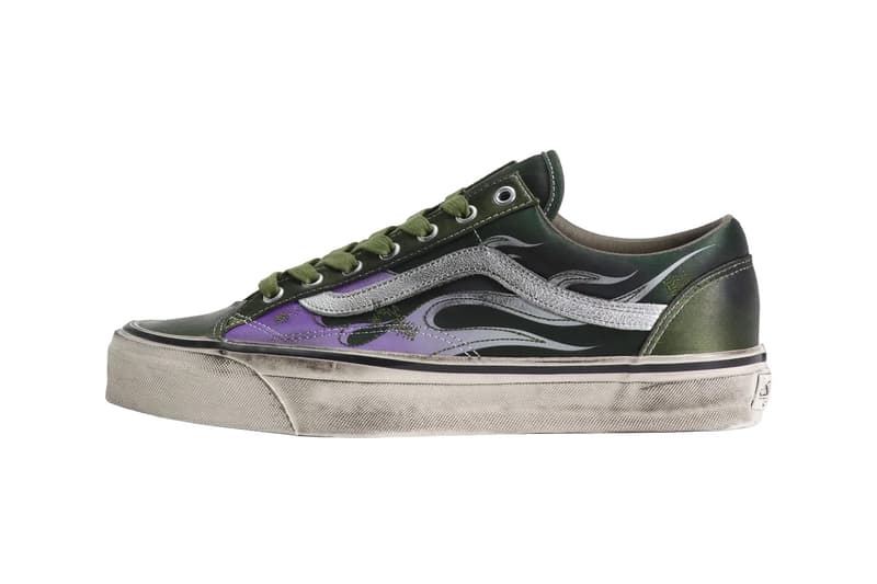 Vans Old Skool LX “Archive Flame” Pack Green/Purple-Grey VN000D9RGRK VN000D9RCJK Black/Orange-Red VN000D9RCCZ White/Grey-Black Release Info
