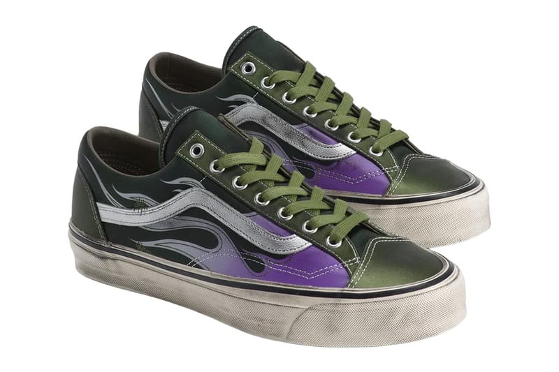 Vans Old Skool LX “Archive Flame” Pack Green/Purple-Grey VN000D9RGRK VN000D9RCJK Black/Orange-Red VN000D9RCCZ White/Grey-Black Release Info
