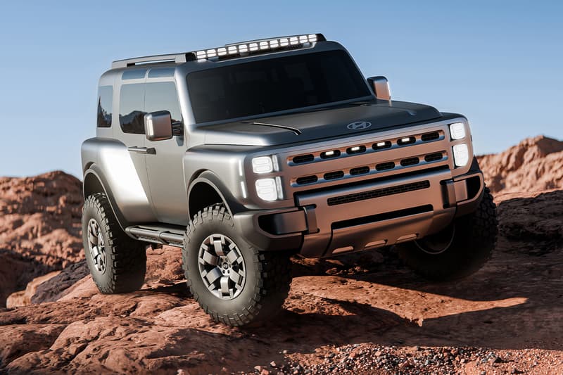 Hyundai Unveils Rugged Boulder Concept, Previewing Its First Body-On-Frame Pickup off-road suv 2029 truck