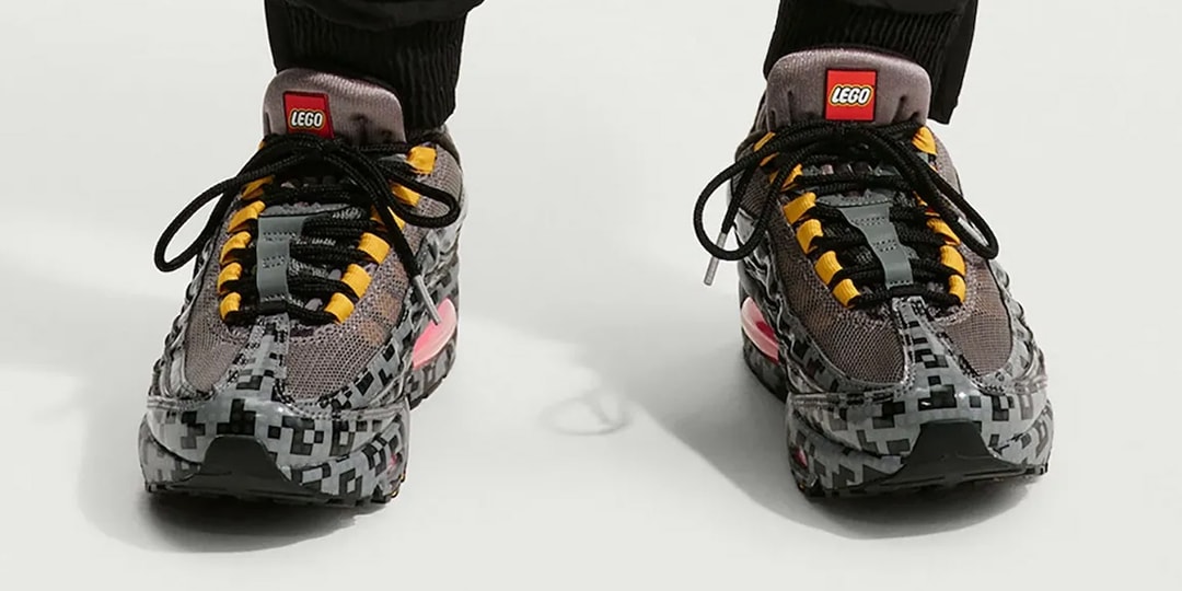 LEGO and Nike Construct the Playful Air Max 95 "Brick Pixel"