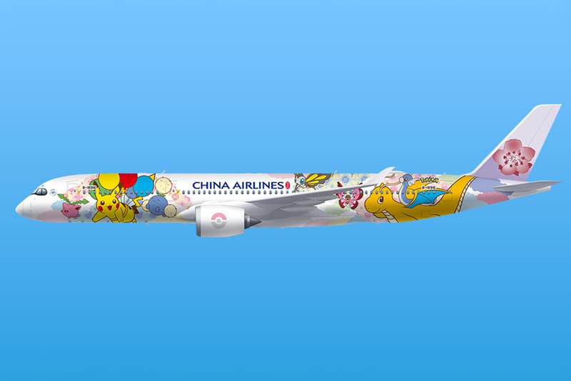 Catch 'Em in the Sky: China Airlines Debuts the Pikachu Jet CI2 branded pokemon company second airplane