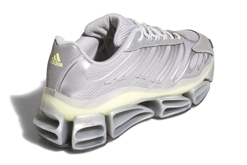 adidas Brings Futuristic Flair With the Megaride AG "Silver Metallic" KJ3001 core black sneaker shoe