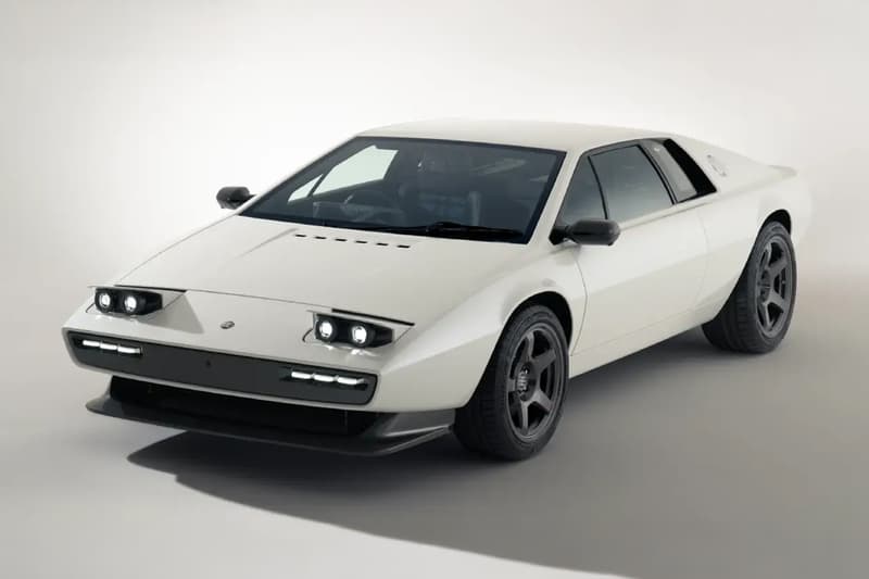 Encor Series 1 carbon-fiber Lotus Esprit restomod with analog-focused cockpit and modern details