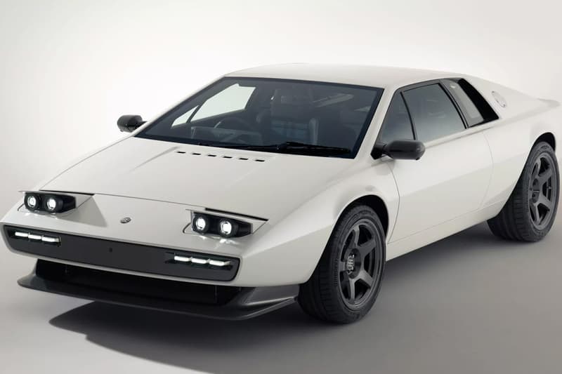 Encor Series 1 carbon-fiber Lotus Esprit restomod with analog-focused cockpit and modern details