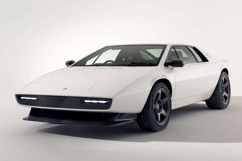 Encor Series 1 carbon-fiber Lotus Esprit restomod with analog-focused cockpit and modern details
