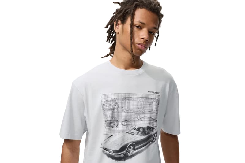 UNIQLO UT and Toyota Celebrate Automotive History With New Graphic Tee Collection collaborations Kosuke Kawamura 2000GT land cruiser HiAce corolla