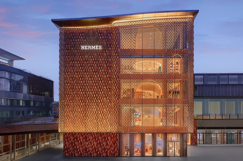 Hermès Unveils First Stand-Alone Store in Beijing Mamou-Mani Architects RDAI