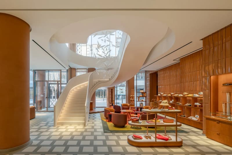 Hermès Unveils First Stand-Alone Store in Beijing Mamou-Mani Architects RDAI