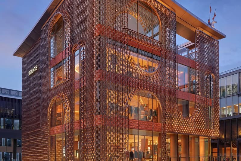 Hermès Unveils First Stand-Alone Store in Beijing Mamou-Mani Architects RDAI