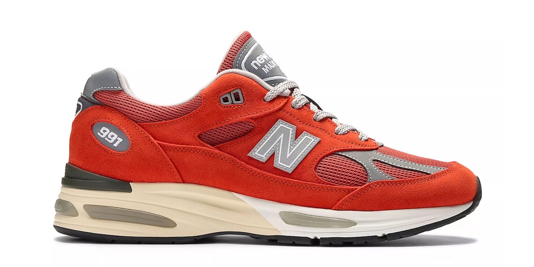 New Balance Brings the Heat With the Made in UK 991v2 "Grenadine"