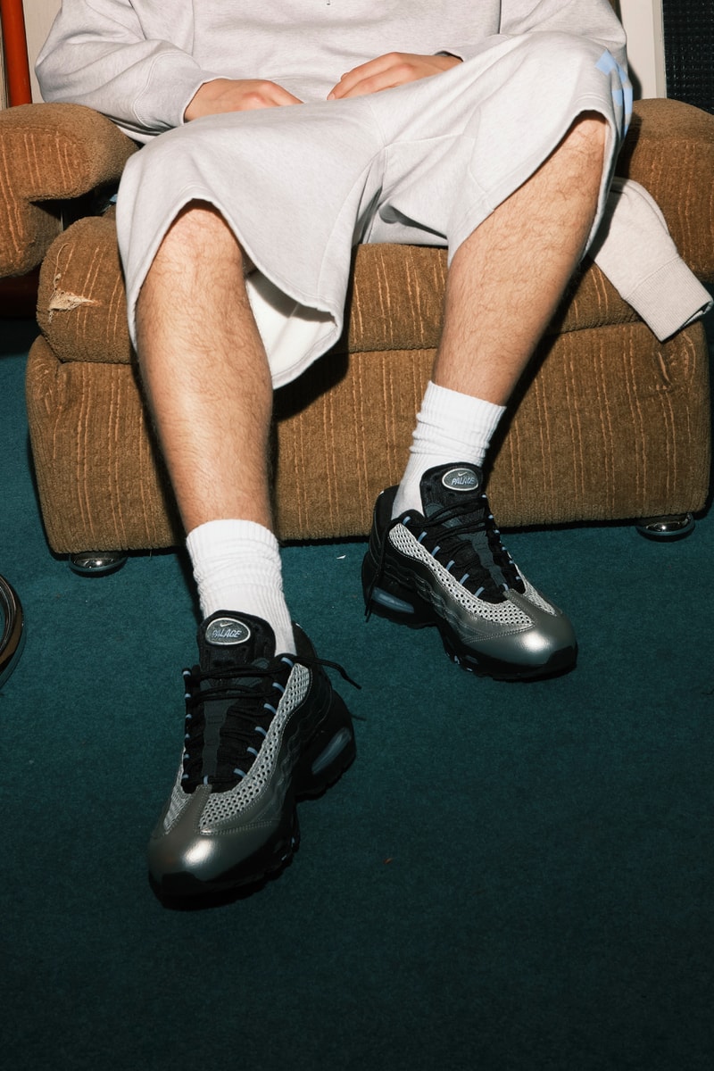 Palace Skateboards Nike Air Max 95 shoe apparel capsule Collaboration collection Release Info