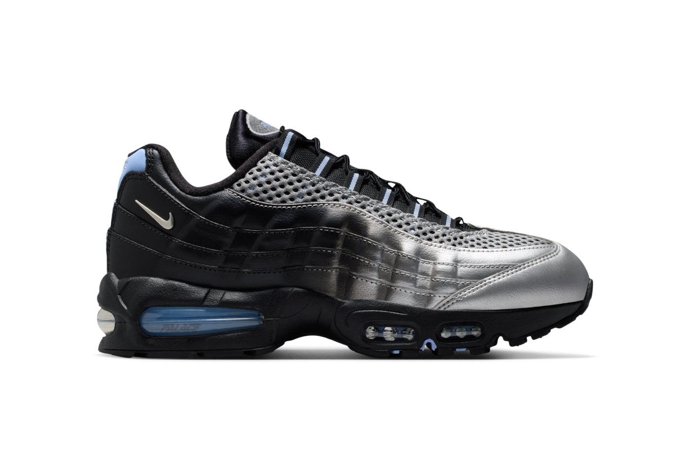 Palace Skateboards x Nike Air Max 95 apparel collection showing co-branded windcheater and hoodies