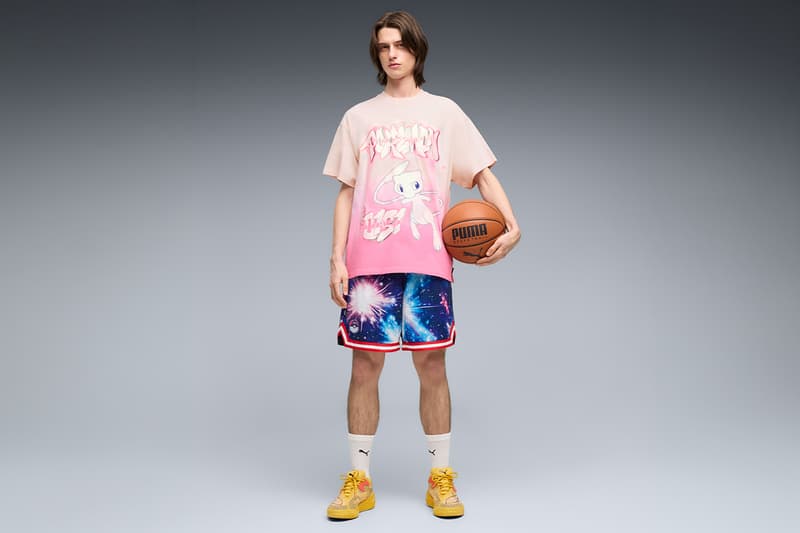 Puma and Pokémon Venture "Into Another World" for 30th Anniversary Collection footwear apparel collaboration PUMA All-Pro NITRO 2 Sun Pokémon, Espeon, and the Moonlight Pokémon, Umbreon