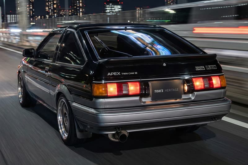 TOM'S Racing Heritage Toyota Corolla AE86 Restoration Program Hachiroku