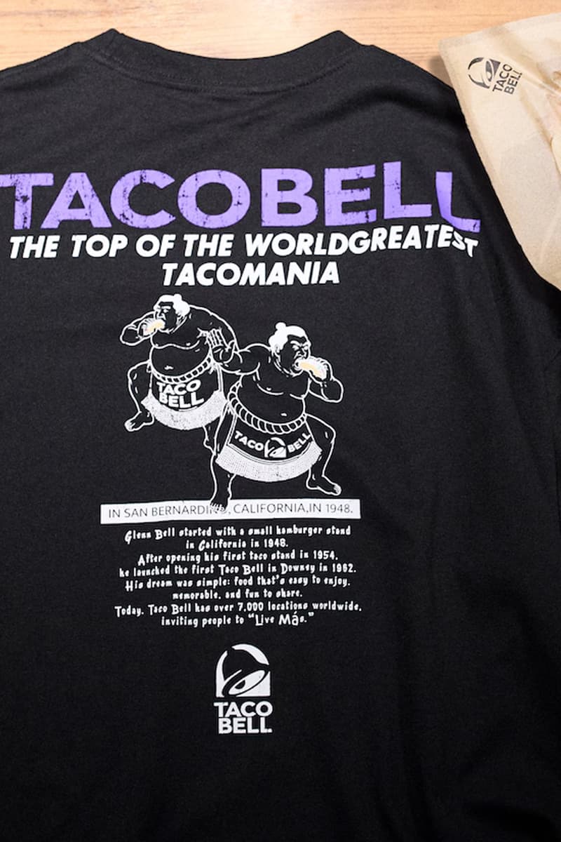 FREAK'S STORE and Taco Bell Serve up an Exclusive T-Shirt Collaboration release info