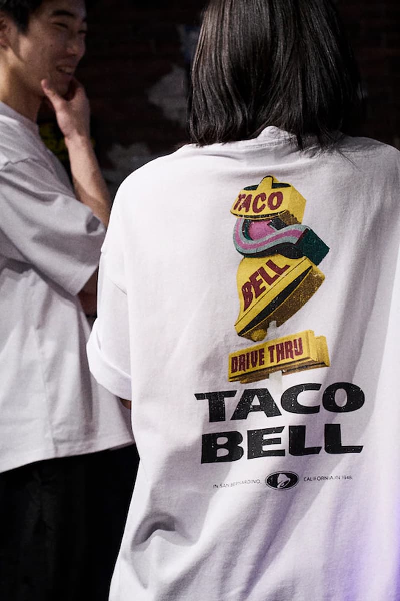 FREAK'S STORE and Taco Bell Serve up an Exclusive T-Shirt Collaboration release info