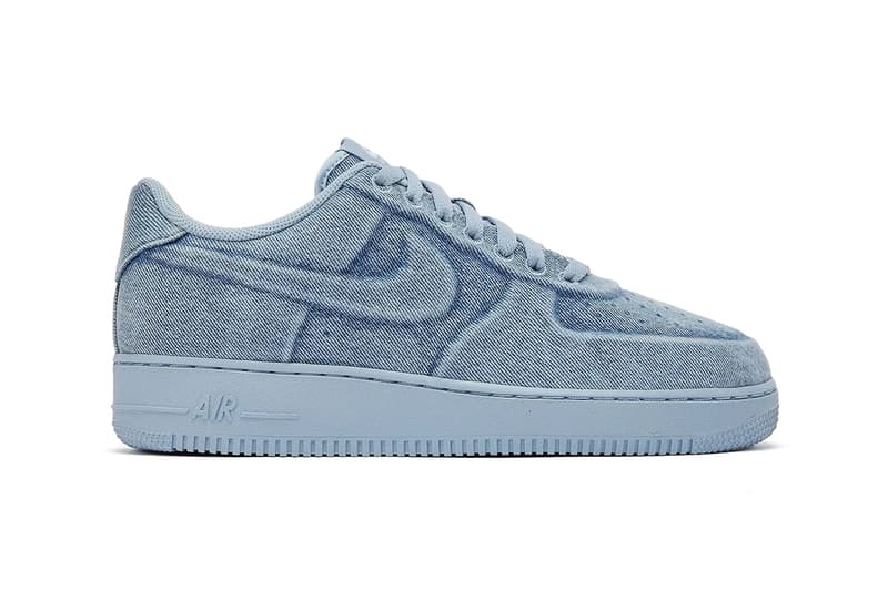 Ja Morant x Nike Air Force 1 Low "Denim" Light Armory Blue/Metallic Silver-White memphis grizzlies AF1