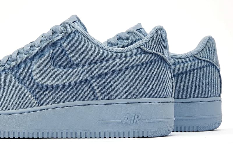 Ja Morant x Nike Air Force 1 Low "Denim" Light Armory Blue/Metallic Silver-White memphis grizzlies AF1