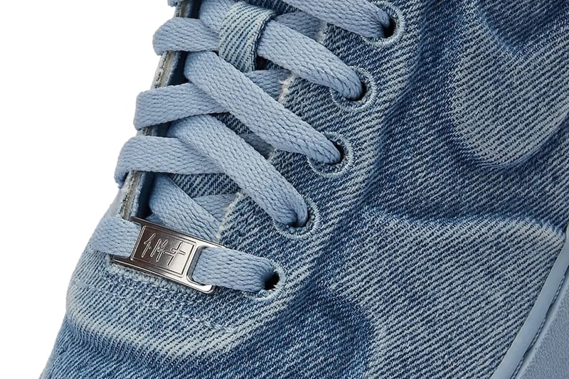 Ja Morant x Nike Air Force 1 Low "Denim" Light Armory Blue/Metallic Silver-White memphis grizzlies AF1