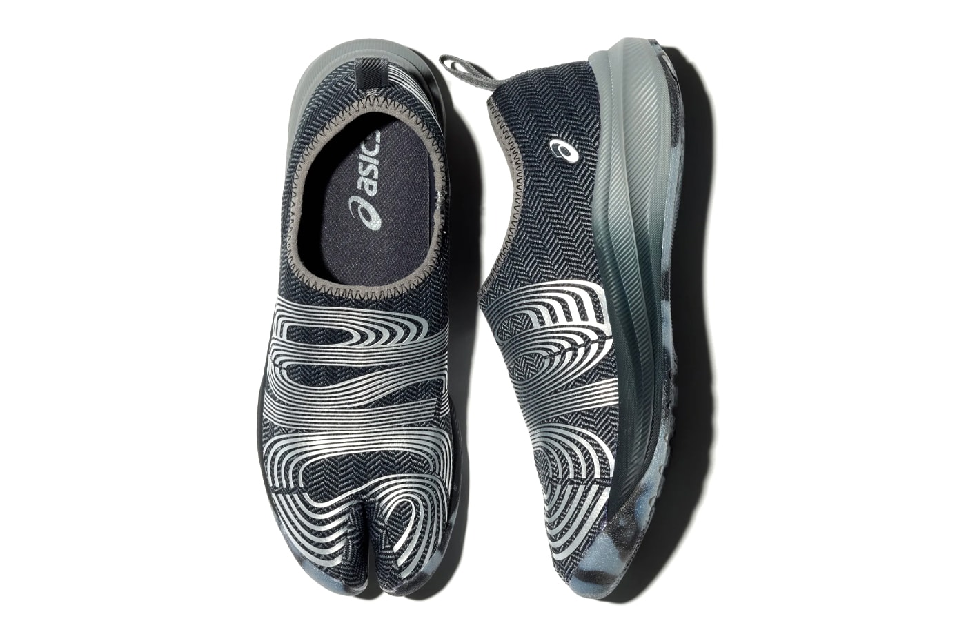 Kiko Kostadinov's ASICS LYASA FF Tabi Revealed in Two Dynamic Colorways Caramel/Rose Gold & Grey/Silver Release Info