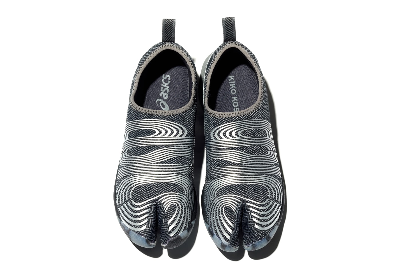 Kiko Kostadinov's ASICS LYASA FF Tabi Revealed in Two Dynamic Colorways Caramel/Rose Gold & Grey/Silver Release Info
