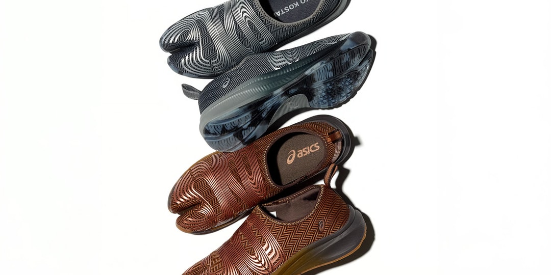 Kiko Kostadinov's ASICS LYASA FF Tabi Revealed in Two Dynamic Colorways