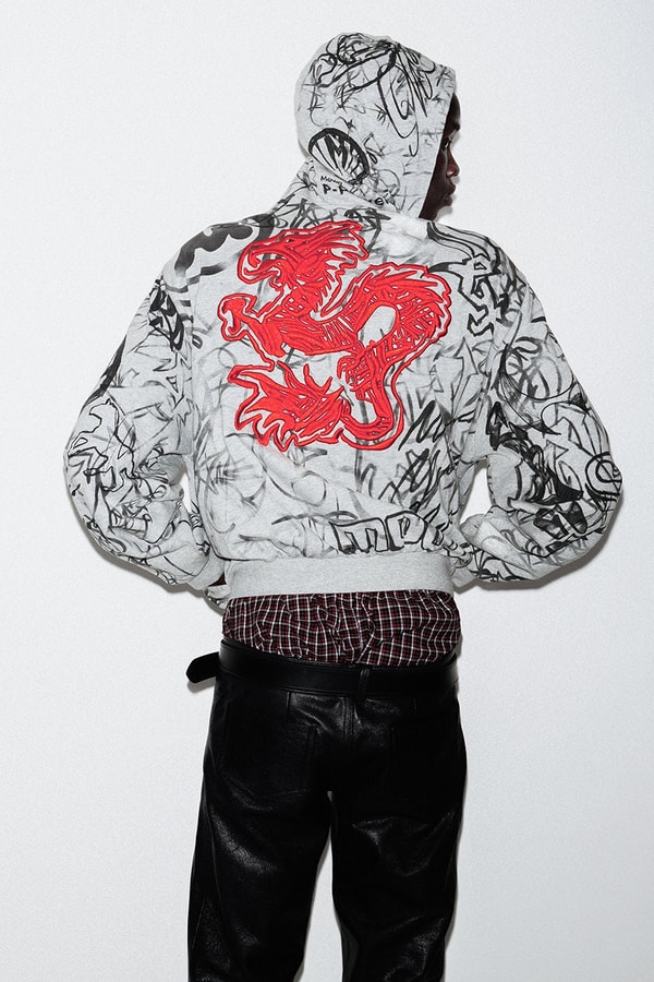 Mowalola Pits the Union Jack Against NY in a Rebellious New Drop Mowalola ogunlesi sweater sweatpants hoodies jackets michael jackson shirt graphic