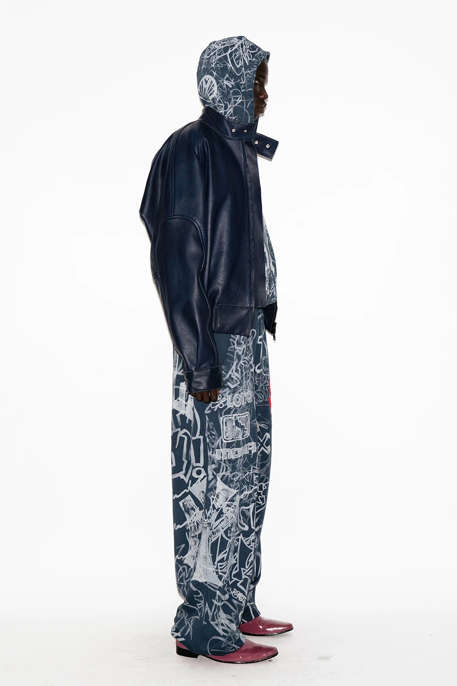 Mowalola Pits the Union Jack Against NY in a Rebellious New Drop Mowalola ogunlesi sweater sweatpants hoodies jackets michael jackson shirt graphic