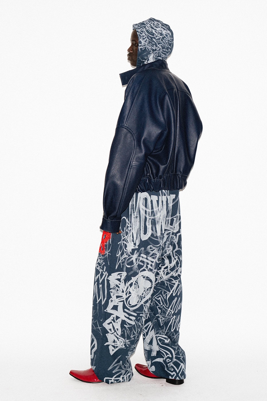 Mowalola Pits the Union Jack Against NY in a Rebellious New Drop Mowalola ogunlesi sweater sweatpants hoodies jackets michael jackson shirt graphic